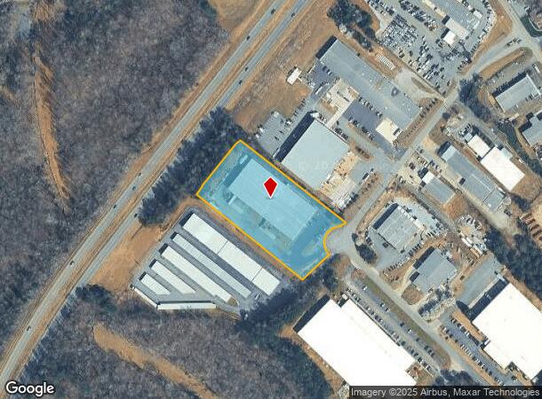  200 Ethan Allen Dr, Dahlonega, GA Parcel Map