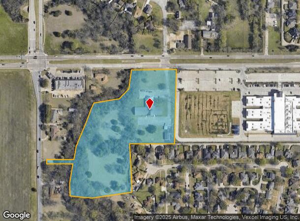 2000 W Pleasant Run Rd, Lancaster, TX Parcel Map