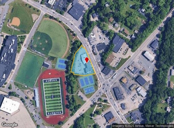 59 Auburn St, Auburn, MA Parcel Map