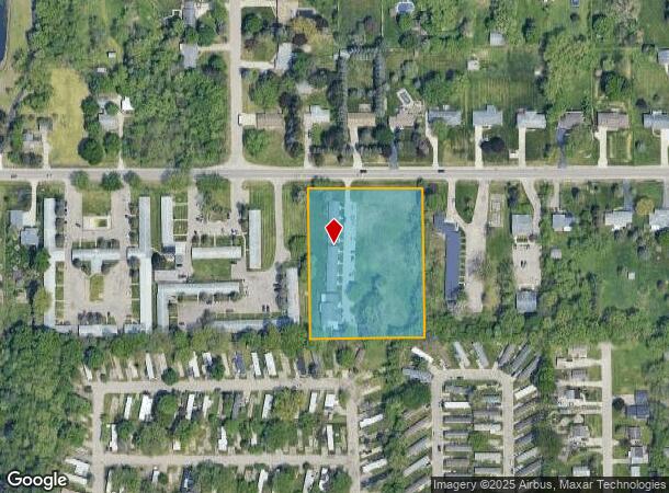  4185 W Court St, Flint, MI Parcel Map