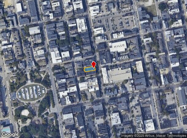  1327 Vine St, Cincinnati, OH Parcel Map