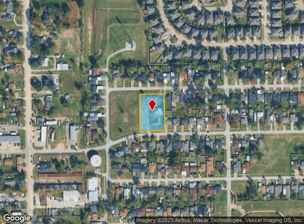  6303 Bramley Dr, Pasadena, TX Parcel Map