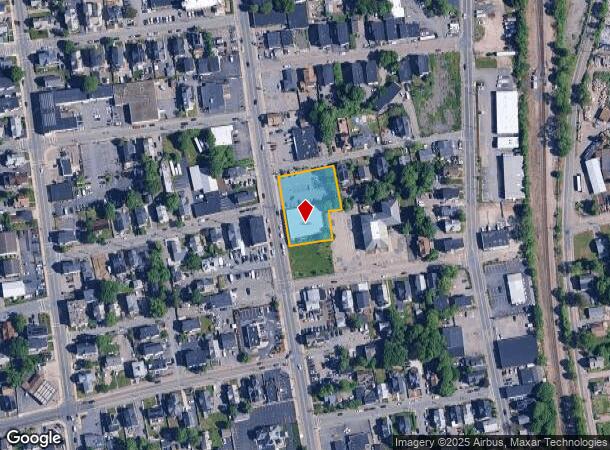 548 Main St, Brockton, MA Parcel Map