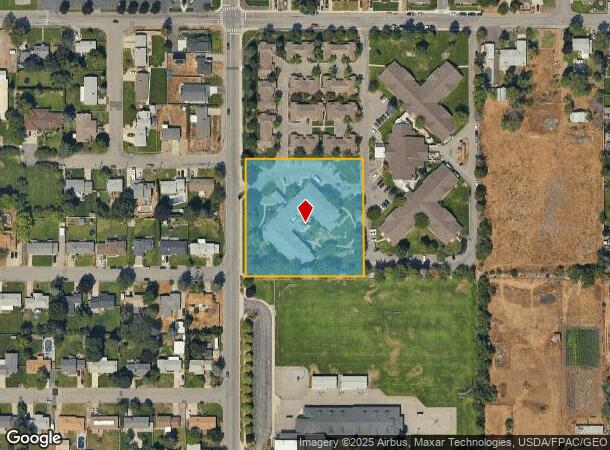 421 S Adams Rd, Spokane Valley, WA Parcel Map