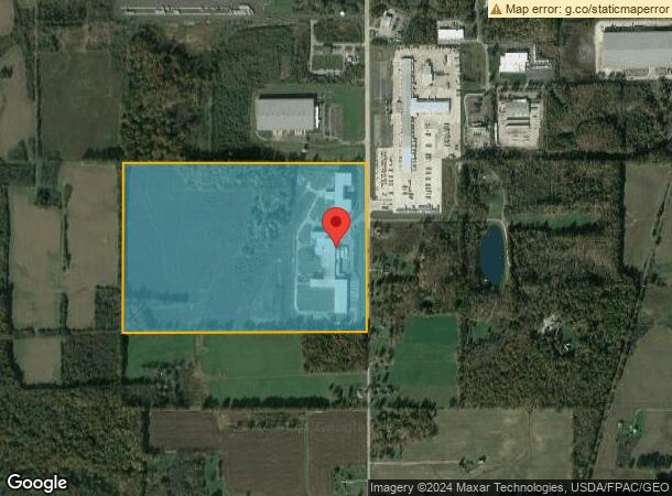  2058 S Bailey Rd, North Jackson, OH Parcel Map