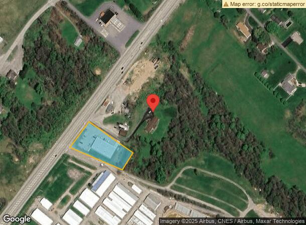  1722 University Dr, Dunbar, PA Parcel Map