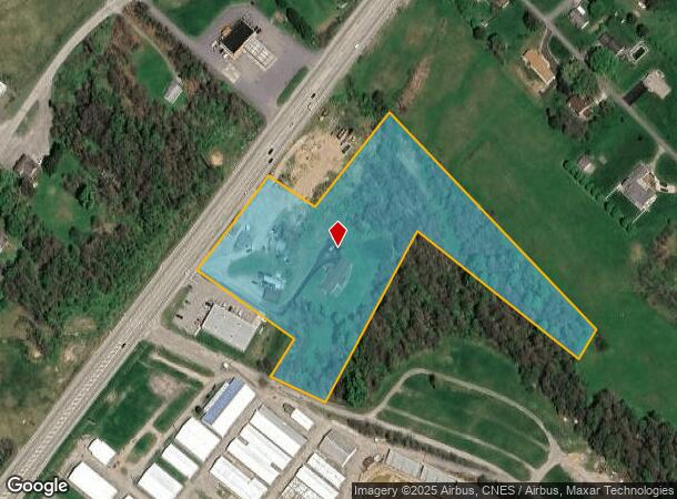 1720 University Dr, Dunbar, PA Parcel Map