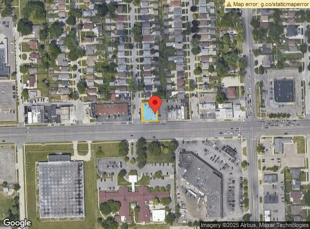  25950 Ford Rd, Dearborn Heights, MI Parcel Map