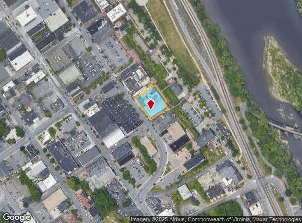 1220 Commerce St, Lynchburg, VA Parcel Map