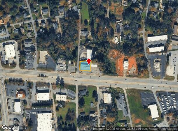  14732 E Wade Hampton Blvd, Greer, SC Parcel Map