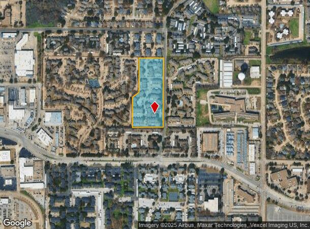  2004 Randy Snow Rd, Arlington, TX Parcel Map