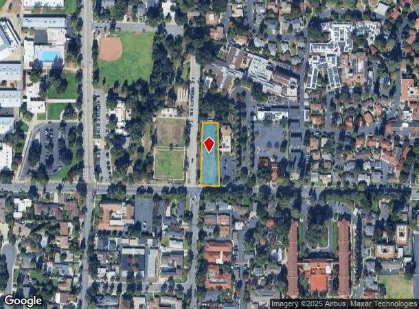 731 Harrison Ave, Claremont, CA Parcel Map