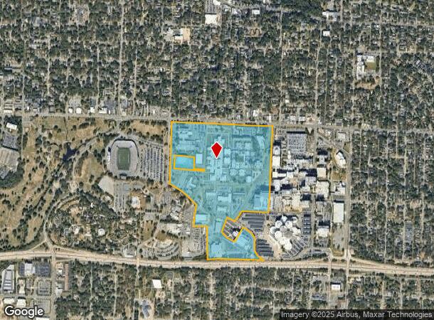 4313 W Markham St, Little Rock, AR Parcel Map
