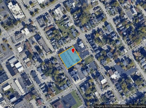  316 E Maple St, Jeffersonville, IN Parcel Map