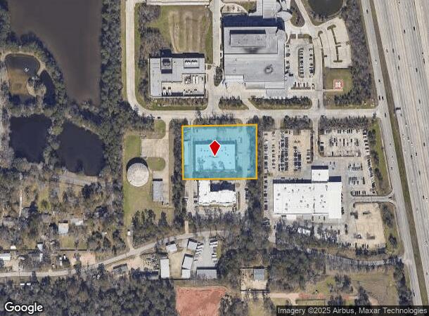  17521 St Lukes Way, Conroe, TX Parcel Map