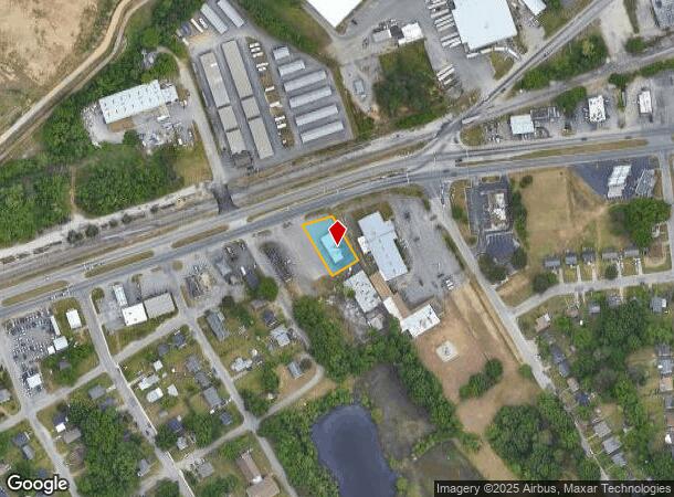  1714 E Washington St, Petersburg, VA Parcel Map