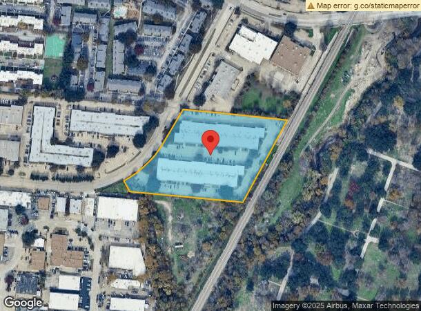  1201 S Sherman St, Dallas, TX Parcel Map