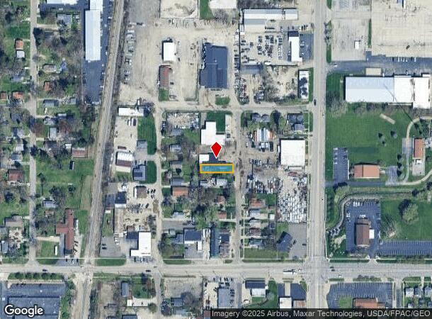  637 Wamba Ave, Toledo, OH Parcel Map