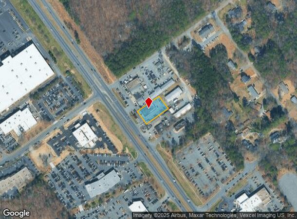  8929 E Independence Blvd, Matthews, NC Parcel Map
