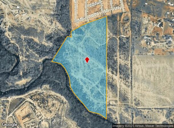 16219 Leal Rd, San Antonio, TX Parcel Map