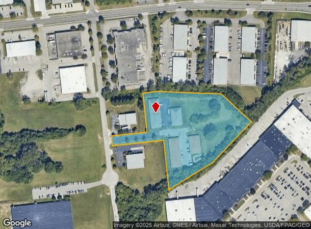  3970 E Weaver Ct E, Hilliard, OH Parcel Map