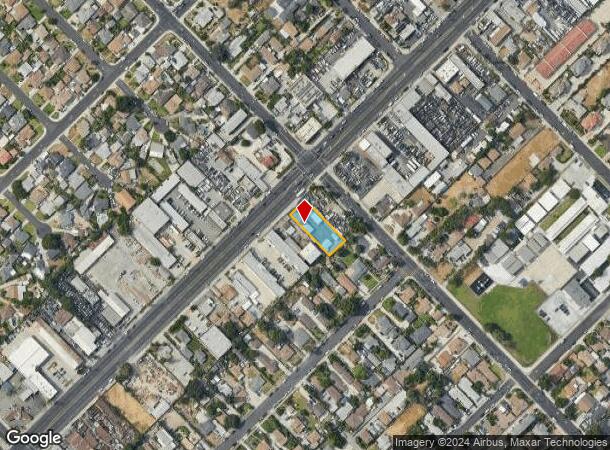  2350 Durfee Ave, El Monte, CA Parcel Map