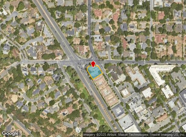 20 1St St, Los Altos, CA Parcel Map