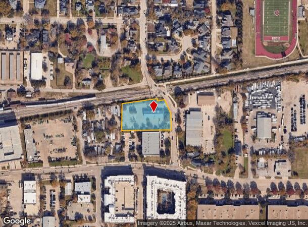 800 S Dooley St, Grapevine, TX Parcel Map