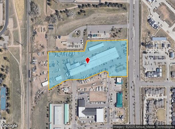  1925 S Timberline Rd, Fort Collins, CO Parcel Map