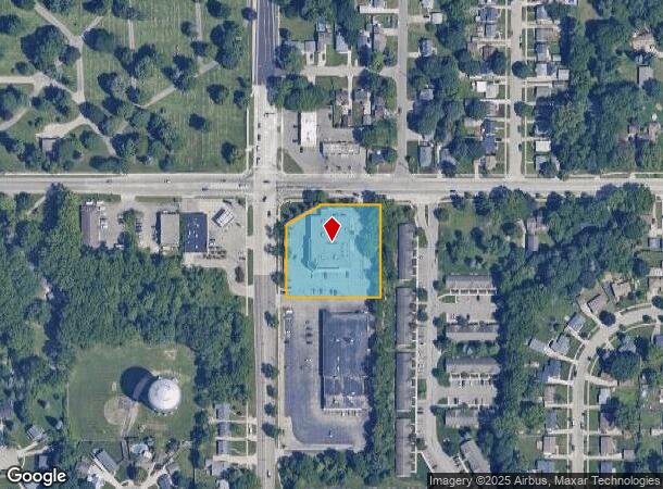 1980 Fuller Ave Ne, Grand Rapids, MI Parcel Map