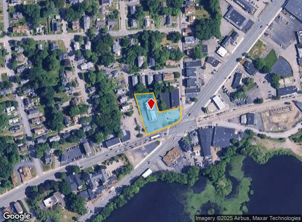 1160 Main St, Worcester, MA Parcel Map