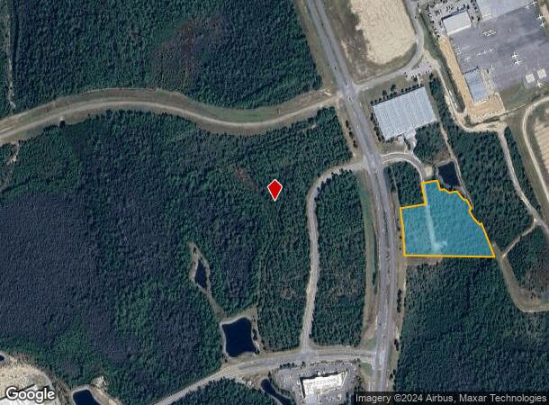  5500 Enterprise Center Dr, Panama City, FL Parcel Map