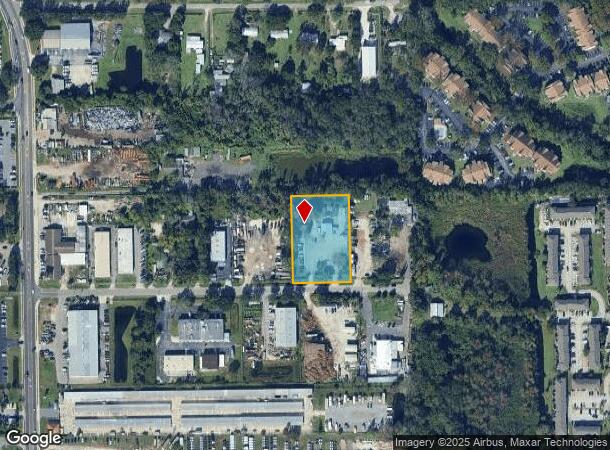 7235 Gardner St, Winter Park, FL Parcel Map