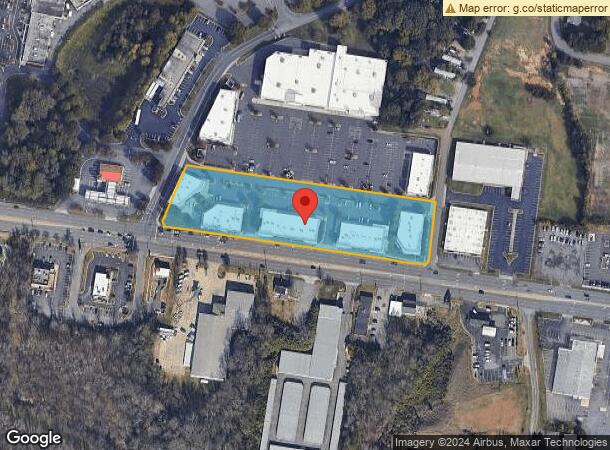  3900 E Franklin Blvd, Gastonia, NC Parcel Map