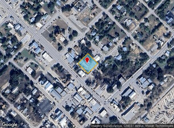 1207 Cedar St, Bandera, TX Parcel Map
