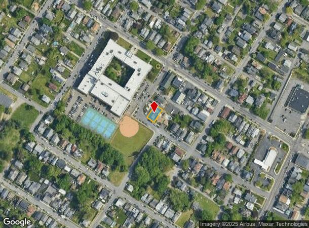  1222 Rock St, Scranton, PA Parcel Map