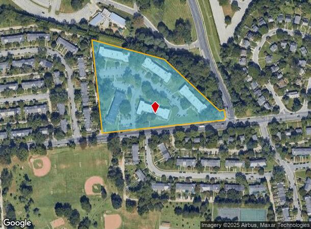 Rodgers Forge Rd, Towson, MD Parcel Map