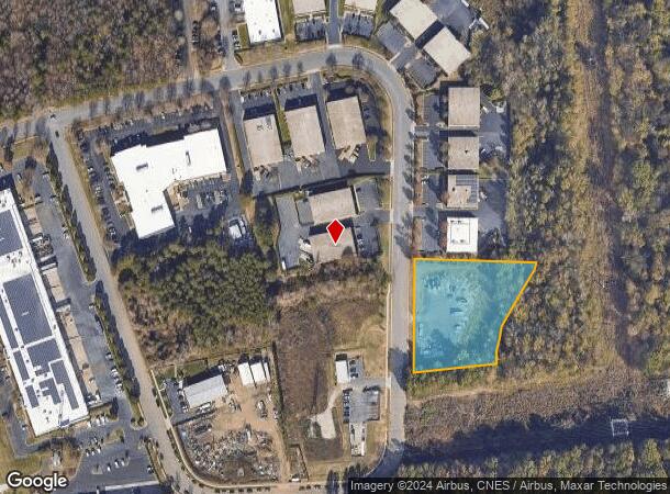  1392 Center Park Dr, Charlotte, NC Parcel Map