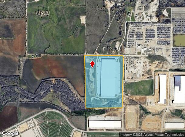  3801 Mcpherson Dr, Justin, TX Parcel Map