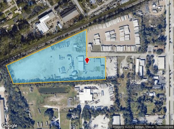  5154 Edward St, Jacksonville, FL Parcel Map