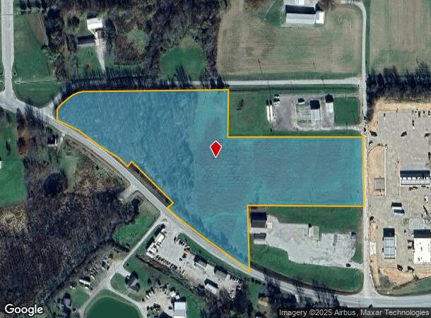  N Dowling St, Austin, IN Parcel Map