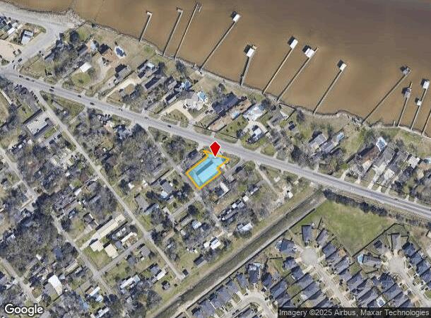 4726 W Bayshore Dr, Bacliff, TX Parcel Map
