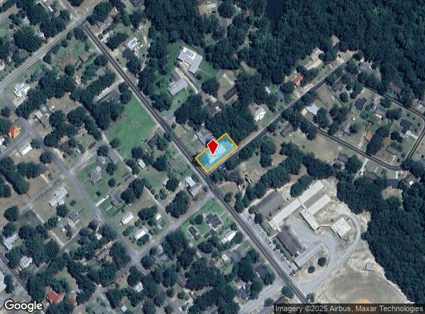 601 N Ash St, Springfield, GA Parcel Map