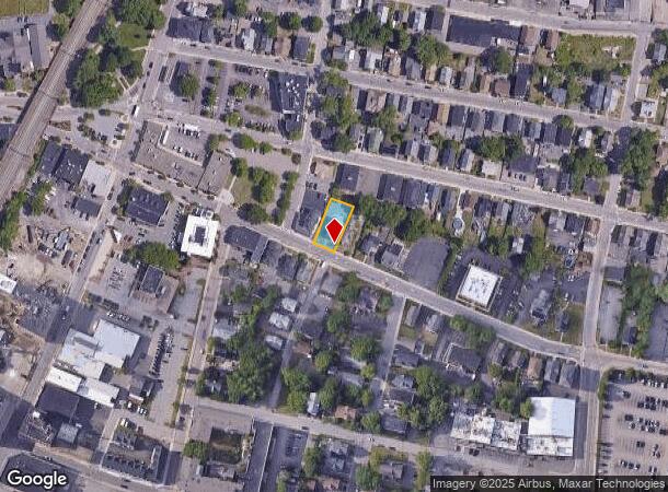  106 Park St, Attleboro, MA Parcel Map