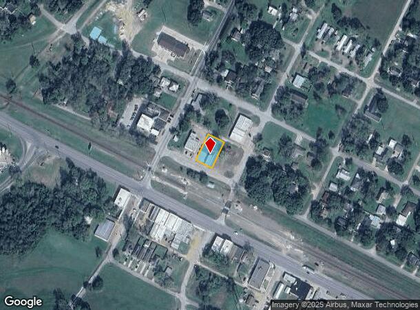 6410 Railroad St, Wallis, TX Parcel Map