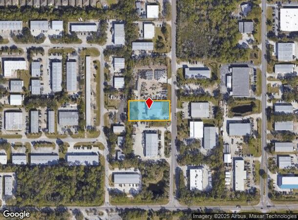  404 West Dr, Melbourne, FL Parcel Map