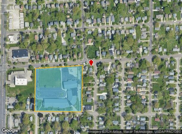  1060 E Archwood Ave, Akron, OH Parcel Map