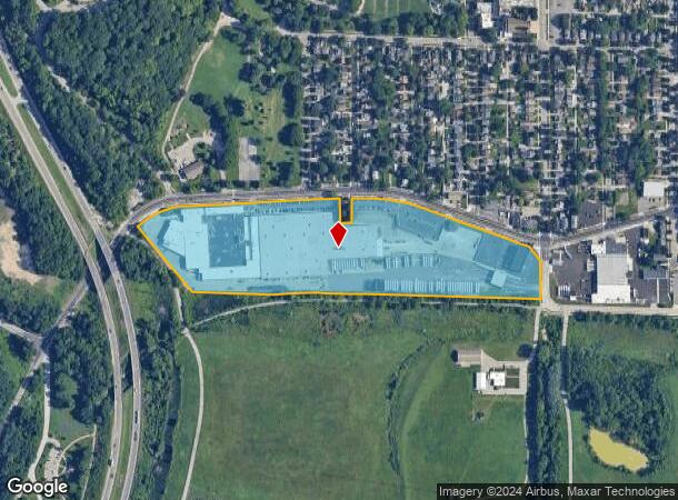  1440 Butterworth St Sw, Grand Rapids, MI Parcel Map