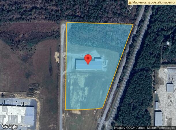  400 S Industrial Blvd, Vienna, GA Parcel Map