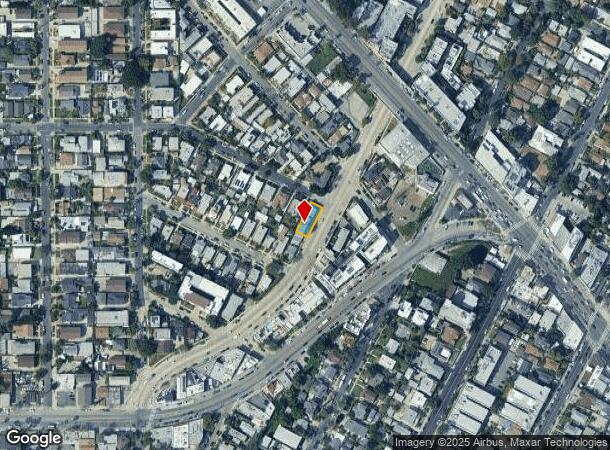 4202 Lexington Ave, Los Angeles, CA Parcel Map
